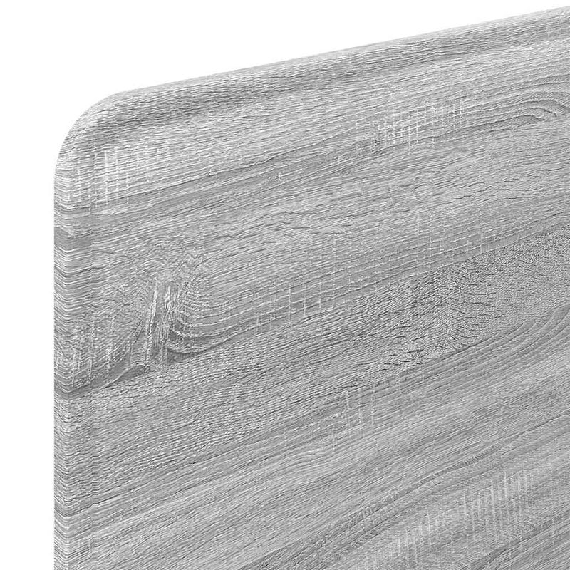 Casa si Gradina - Mobilier - Paturi si accesorii - Accesorii paturi - Tablie de pat cu aripioare gri deschis 183x16x78/88 cm textil - Infinity.ro