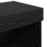 Casa si Gradina - Mobilier - Comode si corpuri - Comode - Cabinet TV Pe perete Stejar Negru 60 x 30 x 30 cm Lemn compozit - Infinity.ro