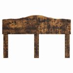 Casa si Gradina - Mobilier - Paturi si accesorii - Accesorii paturi - Tablie de pat cu aripioare, crem, 183x16x118/128 cm, textil - Infinity.ro