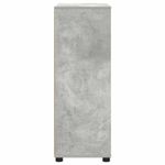 Casa si Gradina - Mobilier - Mobilier baie - Corpuri baie - Dulap de Baie Gri din beton 72,5 x 36,5 x 100 cm Lemn compozit - Infinity.ro