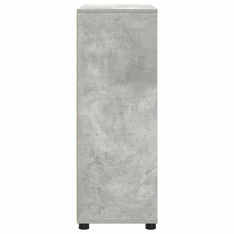 Casa si Gradina - Mobilier - Mobilier baie - Corpuri baie - Dulap de Baie Gri din beton 72,5 x 36,5 x 100 cm Lemn compozit - Infinity.ro