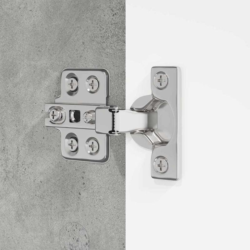 Casa si Gradina - Mobilier - Mobilier baie - Corpuri baie - Dulap de Baie Gri din beton 72,5 x 36,5 x 100 cm Lemn compozit - Infinity.ro