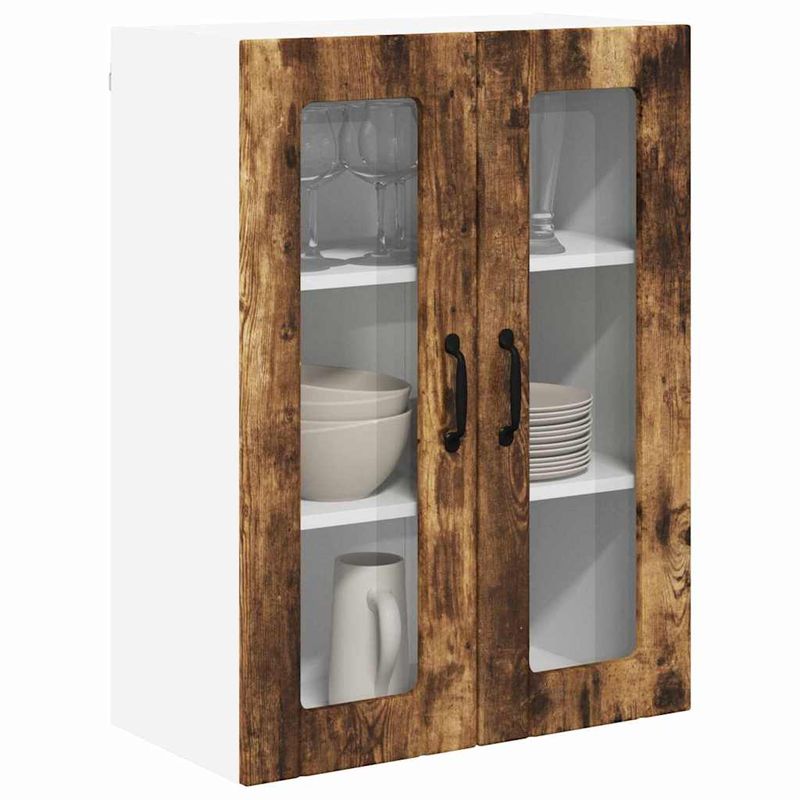 Casa si Gradina - Mobilier - Comode si corpuri - Corpuri bucatarie - Dulap de bucatarie Stejar fumuriu 60 x 31 x 80 cm Lemn compozit - Infinity.ro
