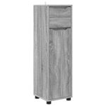 Casa si Gradina - Mobilier - Mobilier baie - Corpuri baie - Dulap de Baie Gri Sonoma 30,5 x 30 x 101 cm Lemn compozit - Infinity.ro