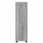 Casa si Gradina - Mobilier - Mobilier baie - Corpuri baie - Dulap de Baie Gri Sonoma 30,5 x 30 x 101 cm Lemn compozit - Infinity.ro