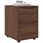 Casa si Gradina - Mobilier - Dulapuri si sifoniere - Dulapuri - Dulap de depozitare Stejar inchis 40 x 48 x 57 cm Lemn compozit - Infinity.ro