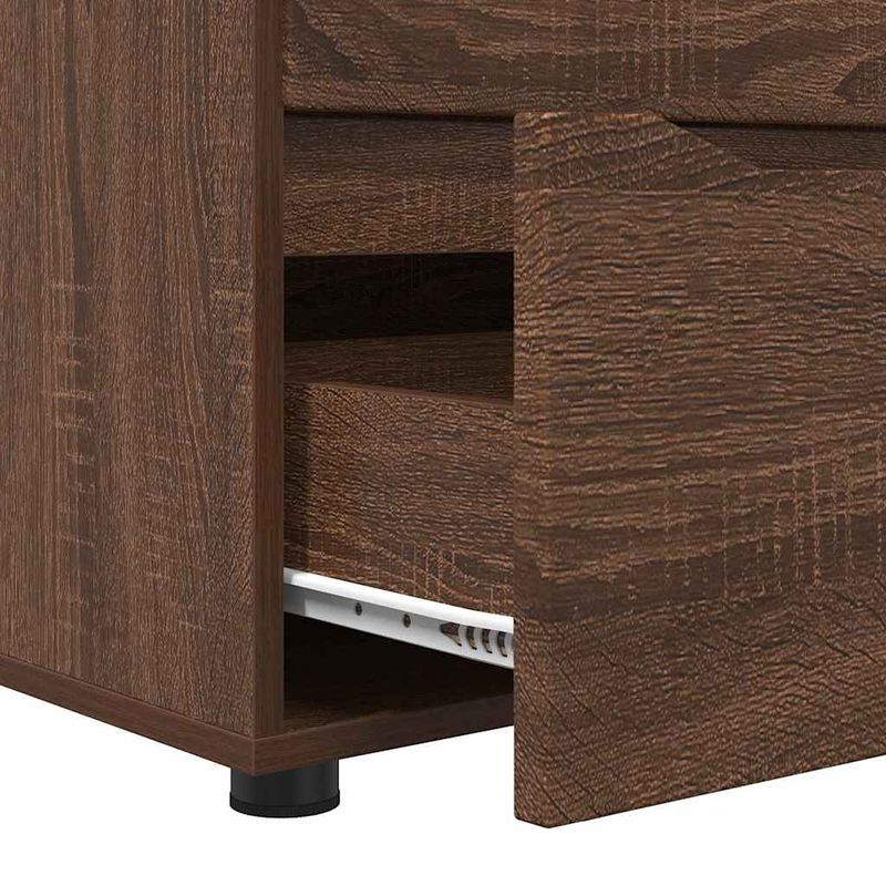 Casa si Gradina - Mobilier - Dulapuri si sifoniere - Dulapuri - Dulap de depozitare Stejar inchis 40 x 48 x 57 cm Lemn compozit - Infinity.ro
