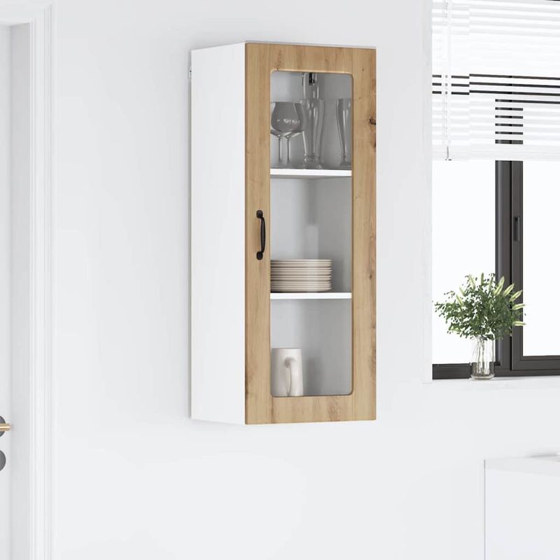 Casa si Gradina - Mobilier - Comode si corpuri - Corpuri bucatarie - Dulap de bucatarie cu raft Stejar Artizanal 40 x 31 x 100 cm - Infinity.ro