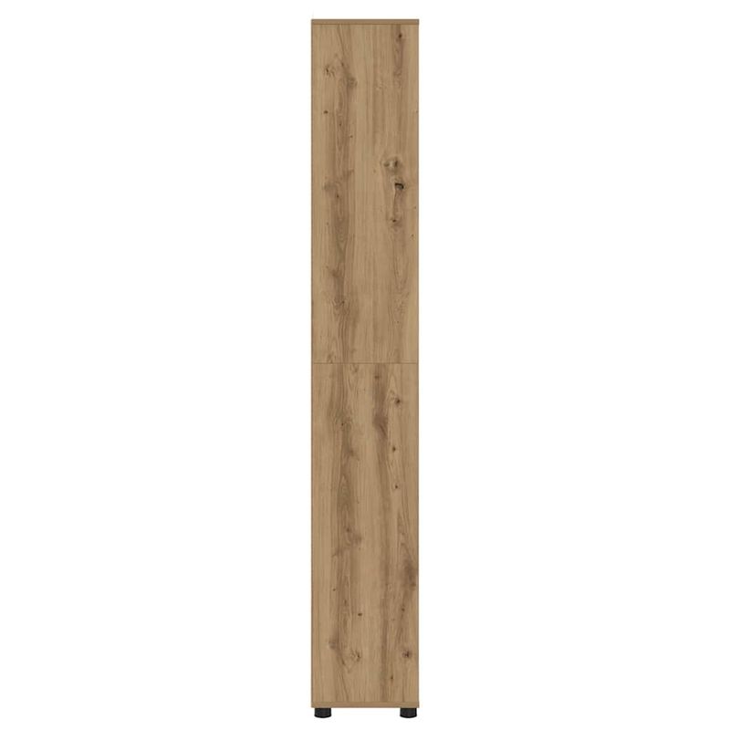 Casa si Gradina - Mobilier - Mobilier baie - Corpuri baie - Dulap de Baie Stejar Artizanal 30,5 x 30 x 195 cm Lemn compozit - Infinity.ro