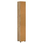 Casa si Gradina - Mobilier - Mobilier baie - Corpuri baie - Dulap de Baie Stejar Artizanal 30,5 x 30 x 195 cm Lemn compozit - Infinity.ro
