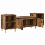 Casa si Gradina - Mobilier - Comode si corpuri - Comode - Cabinet TV Lemn Vechi 160 x 35 x 55 cm Lemn compozit - Infinity.ro