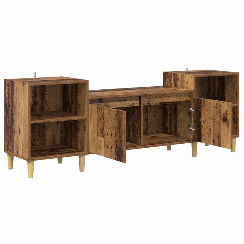 Casa si Gradina - Mobilier - Comode si corpuri - Comode - Cabinet TV Lemn Vechi 160 x 35 x 55 cm Lemn compozit - Infinity.ro