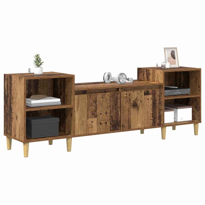 Casa si Gradina - Mobilier - Comode si corpuri - Comode - Cabinet TV Lemn Vechi 160 x 35 x 55 cm Lemn compozit - Infinity.ro
