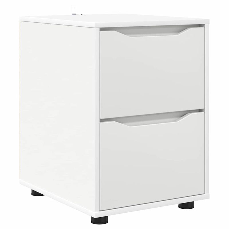 Casa si Gradina - Mobilier - Dulapuri si sifoniere - Dulapuri - Dulap de depozitare Alb 40 x 48 x 57 cm Lemn compozit - Infinity.ro