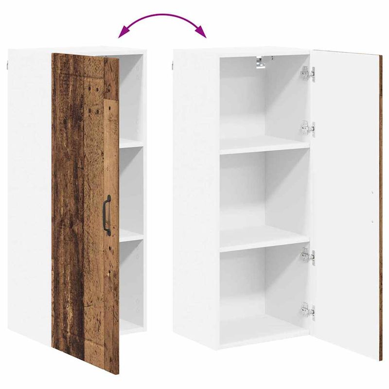 Casa si Gradina - Mobilier - Comode si corpuri - Corpuri bucatarie - Dulap de bucatarie Lemn Vechi 40 x 31 x 100 cm Lemn compozit - Infinity.ro