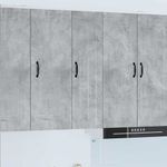 Casa si Gradina - Mobilier - Comode si corpuri - Corpuri bucatarie - Dulap de bucatarie Gri din beton 30 x 31 x 100 cm Lemn compozit - Infinity.ro