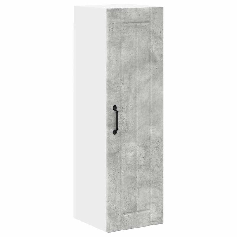 Casa si Gradina - Mobilier - Comode si corpuri - Corpuri bucatarie - Dulap de bucatarie Gri din beton 30 x 31 x 100 cm Lemn compozit - Infinity.ro