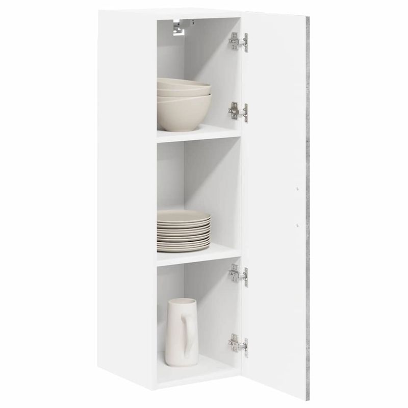Casa si Gradina - Mobilier - Comode si corpuri - Corpuri bucatarie - Dulap de bucatarie Gri din beton 30 x 31 x 100 cm Lemn compozit - Infinity.ro
