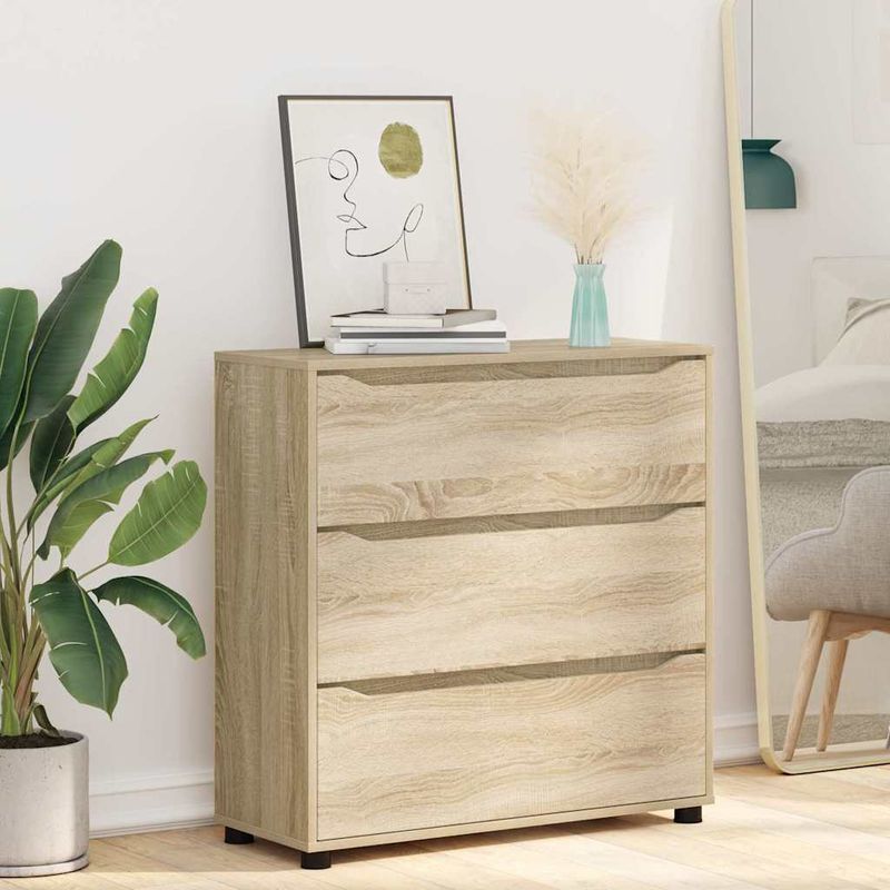 Casa si Gradina - Mobilier - Dulapuri si sifoniere - Dulapuri - Dulap de depozitare Stejar Sonoma 80 x 31 x 81 cm Lemn compozit - Infinity.ro