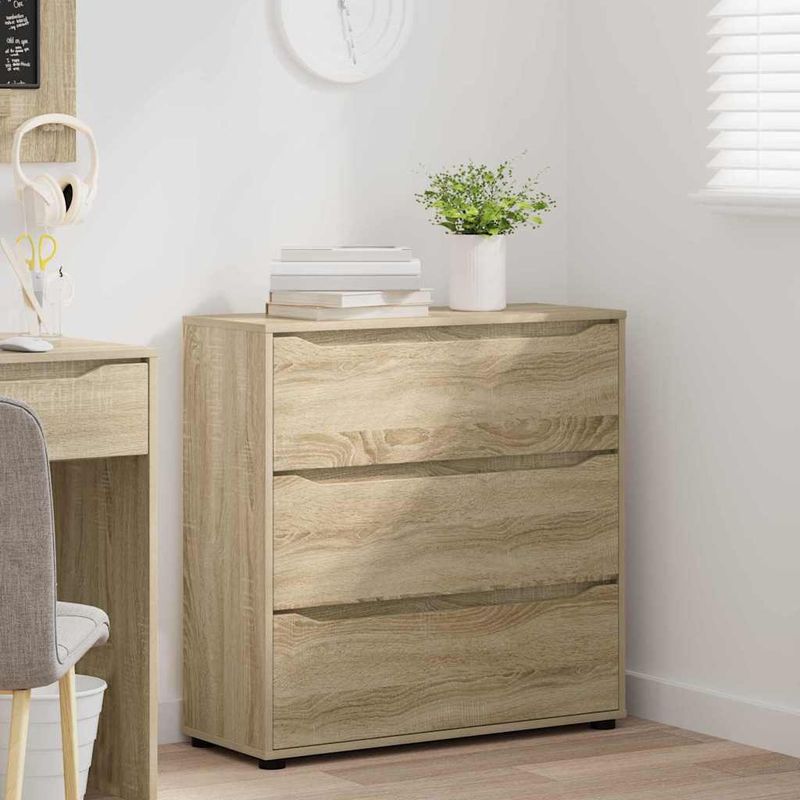 Casa si Gradina - Mobilier - Dulapuri si sifoniere - Dulapuri - Dulap de depozitare Stejar Sonoma 80 x 31 x 81 cm Lemn compozit - Infinity.ro