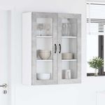 Casa si Gradina - Mobilier - Comode si corpuri - Corpuri bucatarie - Dulap suspendat de bucatarie Gri din beton 80 x 31 x 100 cm - Infinity.ro