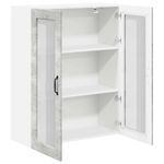 Casa si Gradina - Mobilier - Comode si corpuri - Corpuri bucatarie - Dulap suspendat de bucatarie Gri din beton 80 x 31 x 100 cm - Infinity.ro