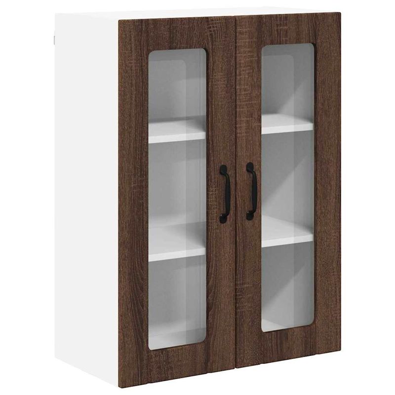 Casa si Gradina - Mobilier - Comode si corpuri - Corpuri bucatarie - Dulap de bucatarie Stejar inchis 60 x 31 x 80 cm Lemn compozit - Infinity.ro