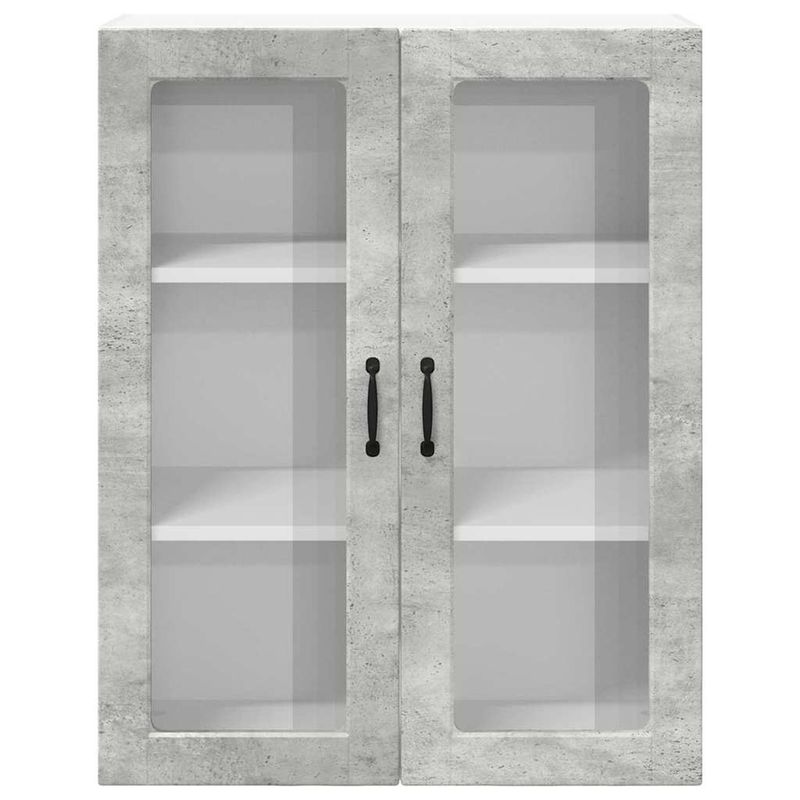 Casa si Gradina - Mobilier - Comode si corpuri - Corpuri bucatarie - Dulap suspendat de bucatarie Gri din beton 80 x 31 x 100 cm - Infinity.ro