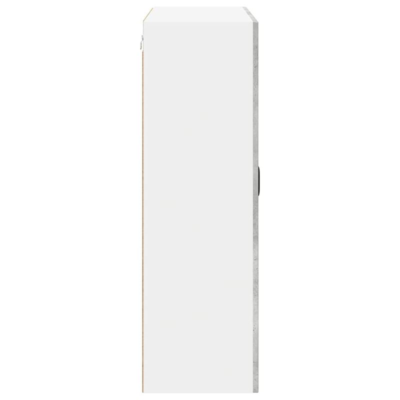 Casa si Gradina - Mobilier - Comode si corpuri - Corpuri bucatarie - Dulap suspendat de bucatarie Gri din beton 80 x 31 x 100 cm - Infinity.ro