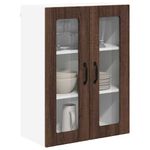 Casa si Gradina - Mobilier - Comode si corpuri - Corpuri bucatarie - Dulap de bucatarie Stejar inchis 60 x 31 x 80 cm Lemn compozit - Infinity.ro