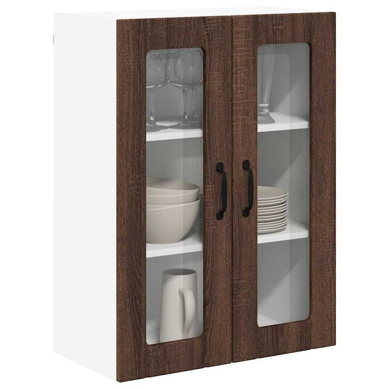 Casa si Gradina - Mobilier - Comode si corpuri - Corpuri bucatarie - Dulap de bucatarie Stejar inchis 60 x 31 x 80 cm Lemn compozit - Infinity.ro