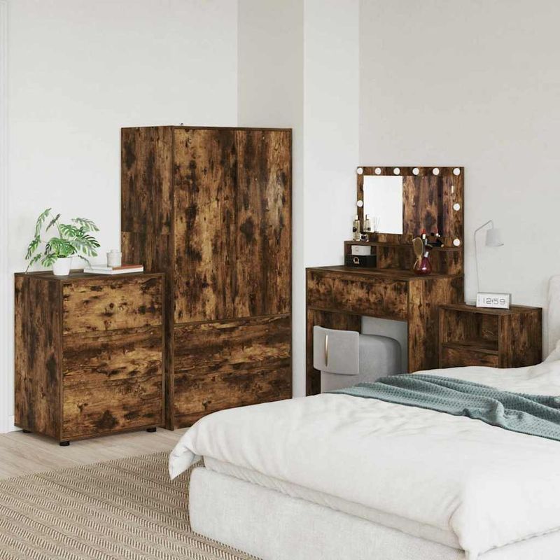 Casa si Gradina - Mobilier - Dulapuri si sifoniere - Dulapuri - Dulap de depozitare Stejar fumuriu 60 x 48 x 81 cm - Infinity.ro