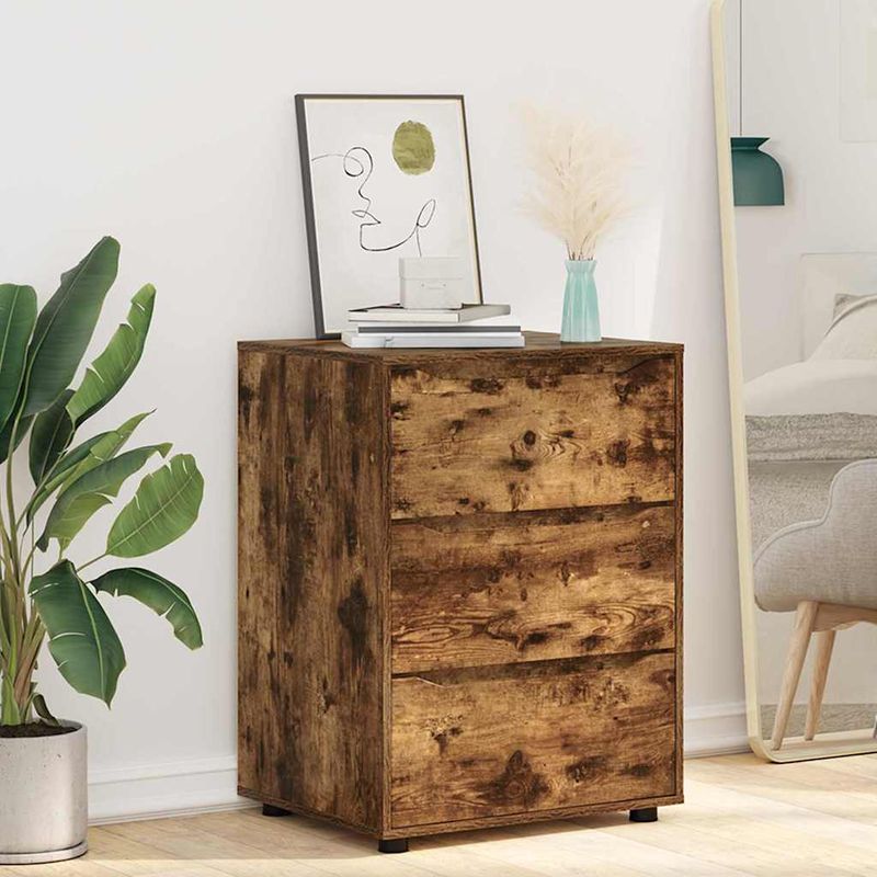 Casa si Gradina - Mobilier - Dulapuri si sifoniere - Dulapuri - Dulap de depozitare Stejar fumuriu 60 x 48 x 81 cm - Infinity.ro