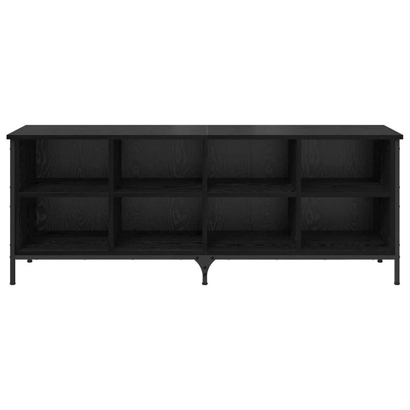 Casa si Gradina - Mobilier - Organizare si depozitare - Organizator incaltaminte - Dulap pentru pantofi cu raft Stejar Negru 131 x 35 x 50 cm - Infinity.ro