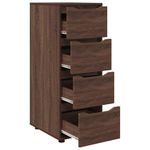 Casa si Gradina - Mobilier - Dulapuri si sifoniere - Dulapuri - Dulap de depozitare Stejar inchis 40 x 48 x 105 cm - Infinity.ro