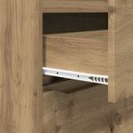 Casa si Gradina - Mobilier - Dulapuri si sifoniere - Dulapuri - Dulap de depozitare Stejar Artizanal 40 x 48 x 105 cm - Infinity.ro