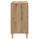 Casa si Gradina - Mobilier - Comode si corpuri - Comode - Bufet cu sertar Stejar Artizanal 60 x 35 x 70 cm Lemn compozit - Infinity.ro
