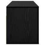 Casa si Gradina - Mobilier - Comode si corpuri - Comode - Dulap TV montat pe perete Stejar Negru 100 x 34,5 x 40 cm - Infinity.ro