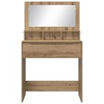 Casa si Gradina - Mobilier - Comode si corpuri - Masute de toaleta - Mese de toaleta pentru dormitor cu sertar Stejar Artizanal - Infinity.ro