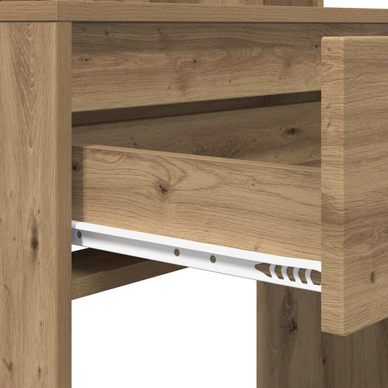 Casa si Gradina - Mobilier - Comode si corpuri - Masute de toaleta - Mese de toaleta pentru dormitor cu sertar Stejar Artizanal - Infinity.ro