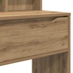 Casa si Gradina - Mobilier - Comode si corpuri - Masute de toaleta - Mese de toaleta pentru dormitor cu sertar Stejar Artizanal - Infinity.ro