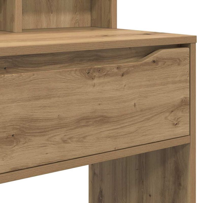 Casa si Gradina - Mobilier - Comode si corpuri - Masute de toaleta - Mese de toaleta pentru dormitor cu sertar Stejar Artizanal - Infinity.ro