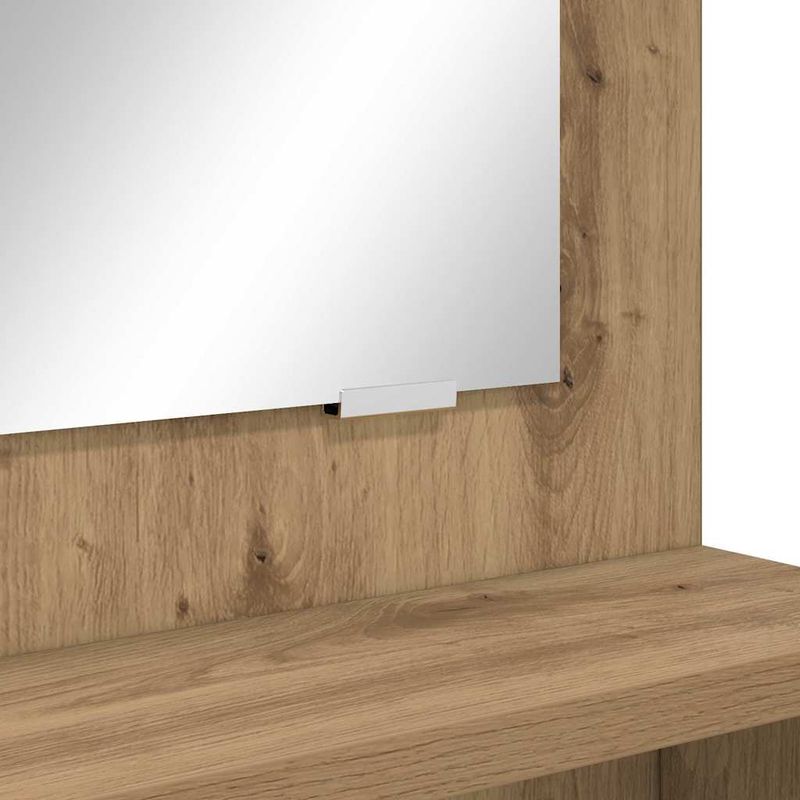 Casa si Gradina - Mobilier - Comode si corpuri - Masute de toaleta - Mese de toaleta pentru dormitor cu sertar Stejar Artizanal - Infinity.ro