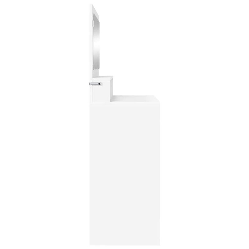 Casa si Gradina - Mobilier - Comode si corpuri - Masute de toaleta - Mese de toaleta pentru dormitor Alb 80 x 39,6 x 135 cm - Infinity.ro