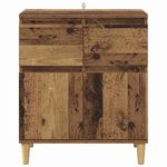 Casa si Gradina - Mobilier - Comode si corpuri - Comode - Bufet cu sertar Lemn Vechi 60 x 35 x 70 cm Lemn compozit - Infinity.ro