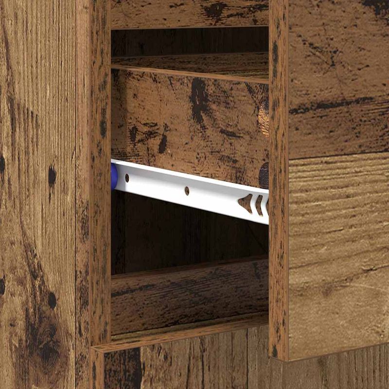 Casa si Gradina - Mobilier - Comode si corpuri - Comode - Bufet cu sertar Lemn Vechi 60 x 35 x 70 cm Lemn compozit - Infinity.ro