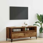 Casa si Gradina - Mobilier - Comode si corpuri - Comode - Cabinet TV cu sertar Lemn Vechi 100 x 34,5 x 44,5 cm - Infinity.ro