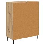 Casa si Gradina - Mobilier - Comode si corpuri - Comode - Bufet cu sertar Stejar Artizanal 69,5 x 34 x 90 cm - Infinity.ro