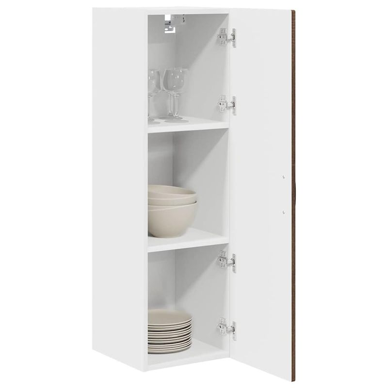 Casa si Gradina - Mobilier - Comode si corpuri - Corpuri bucatarie - Dulap suspendat de bucatarie Stejar inchis 30 x 31 x 100 cm - Infinity.ro