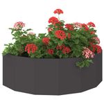 Casa si Gradina - Gradinarit si plante - Plante si ghivece - Ghivece si suporturi - Jardiniera Negru 120 x 60 x 35 cm Otel - Infinity.ro